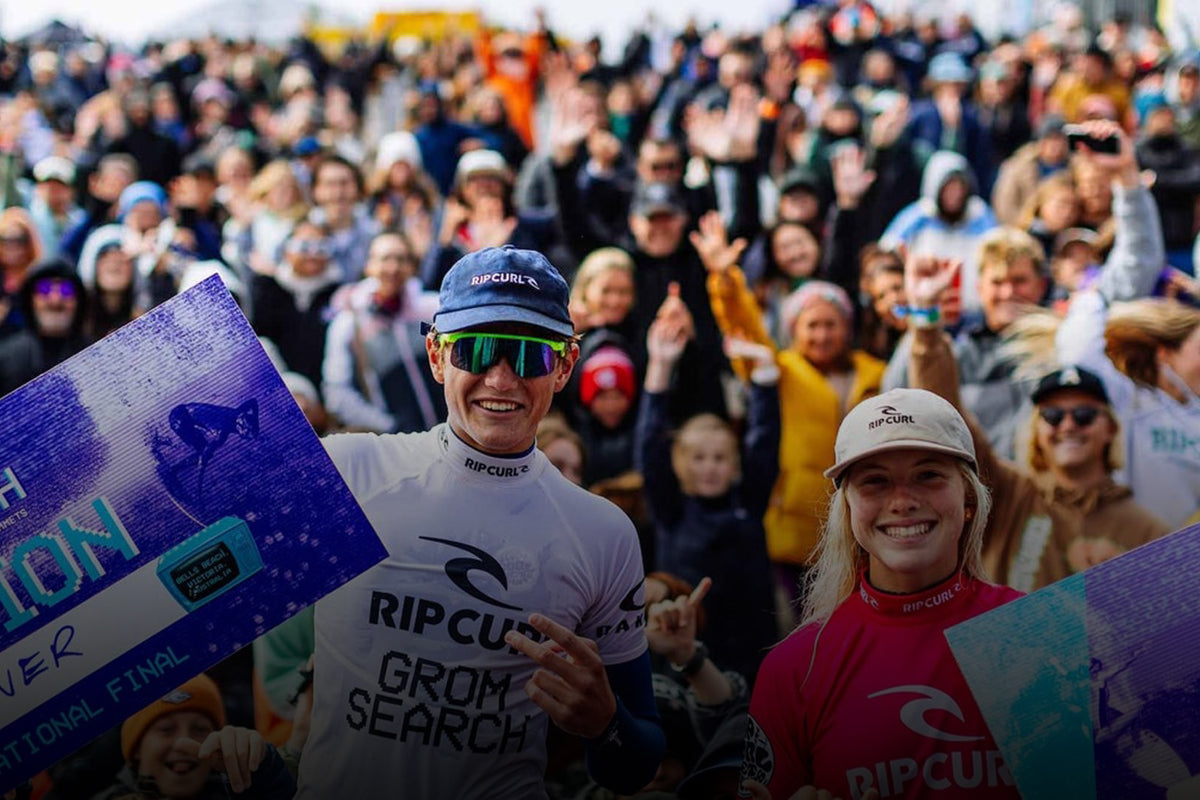 GromSearch winners Lukas and Erin