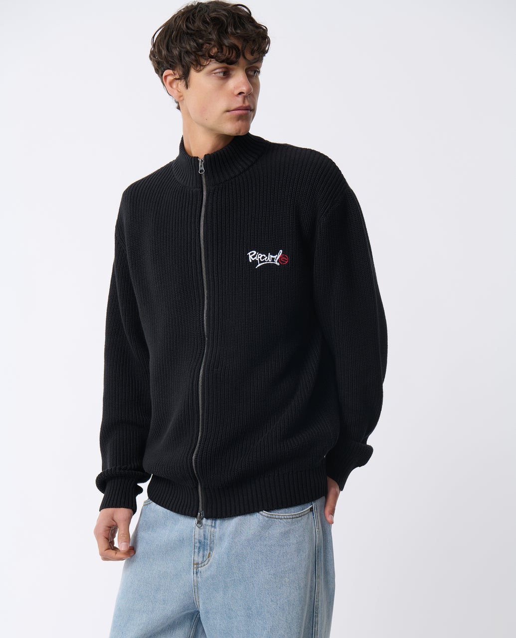 Archive Zip Through Knit Crew – Rip Curl