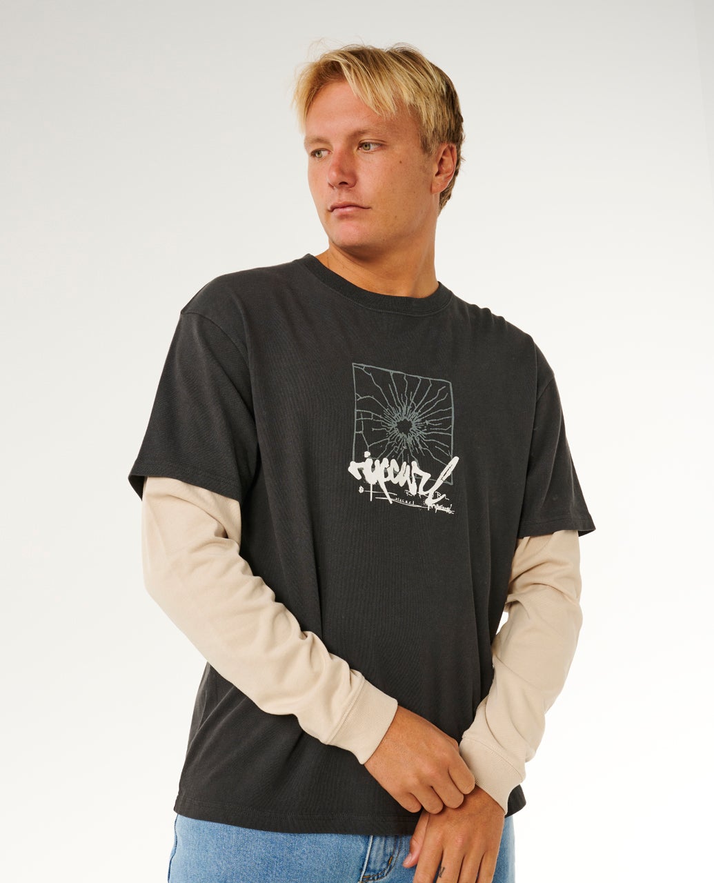 Inner Visions Smashed Long Sleeve Loose Tee – Rip Curl