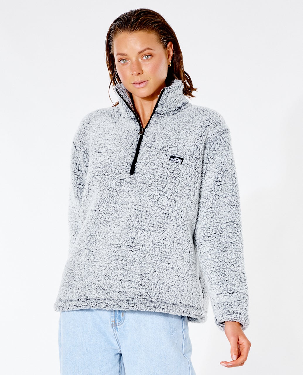 Dark n Stormy 1/4 Zip Crew Jumper – Rip Curl