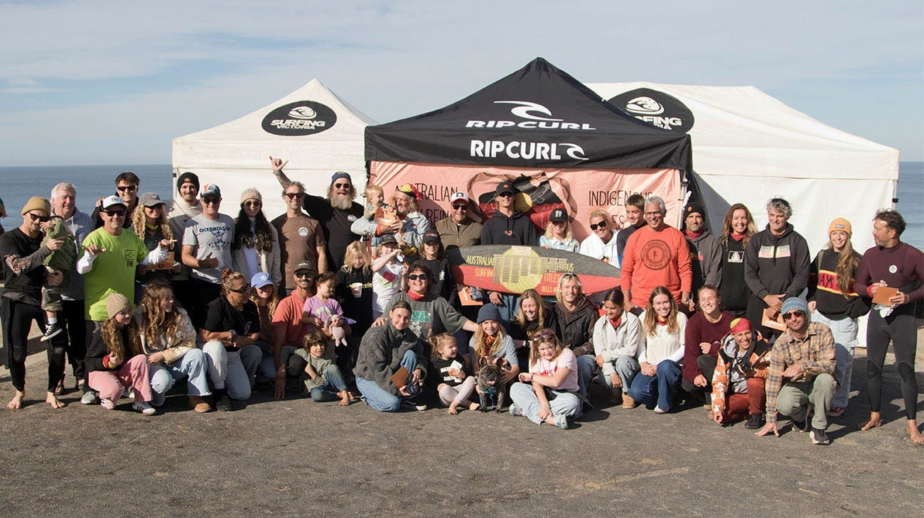 Indigenous Surfing Titles crew