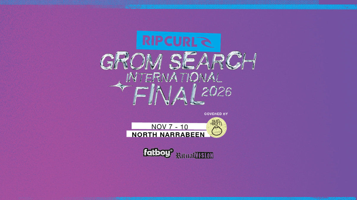 NARRABEEN TO HOST 2026 RIP CURL GROMSEARCH INTERNATIONAL FINAL COVERED BY SUN BUM