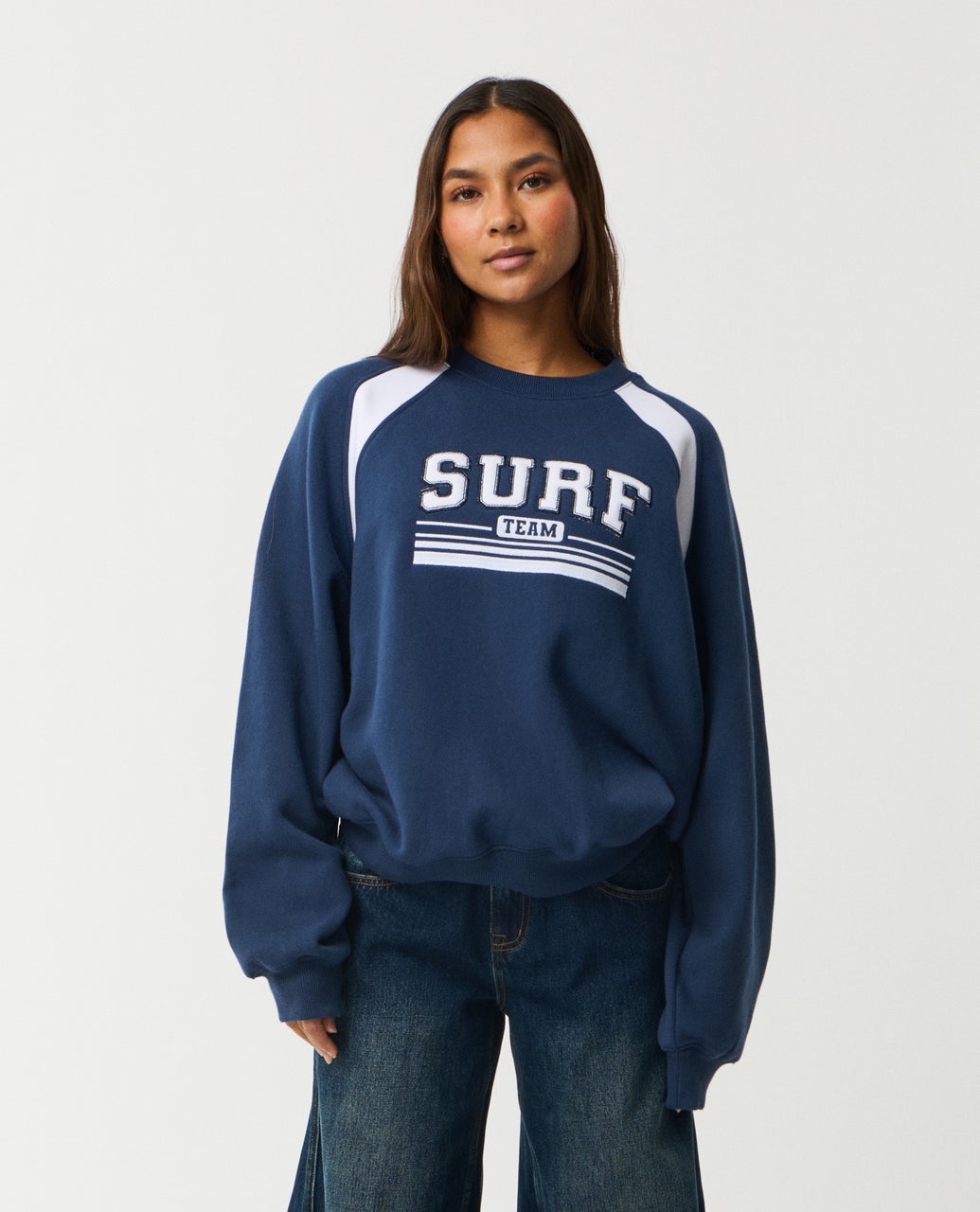 Retro Swell Oversized Crew – Rip Curl