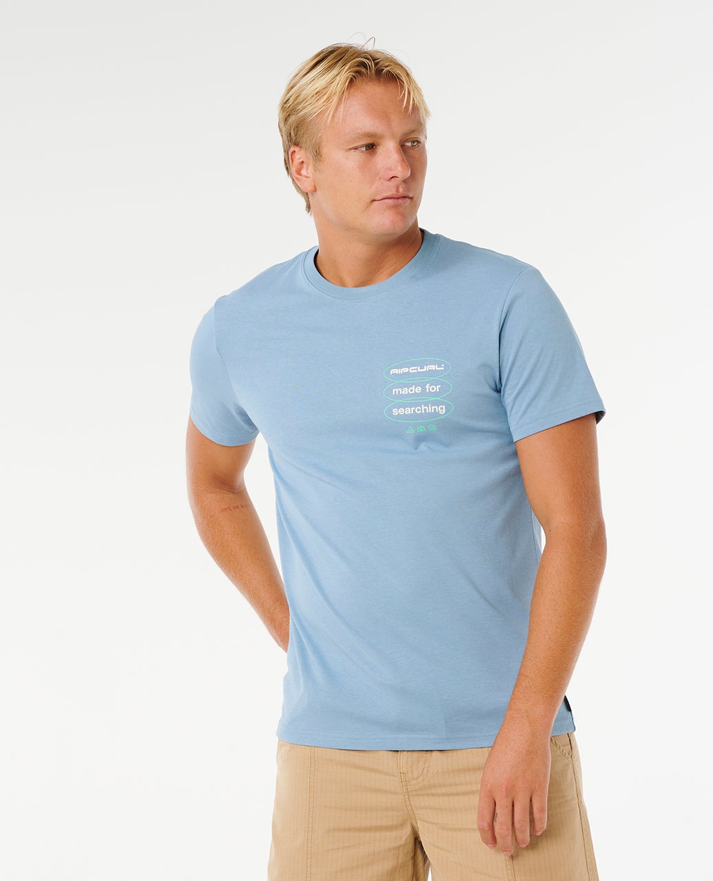 Vaporcool Search 3 Stacks Standard Tee – Rip Curl
