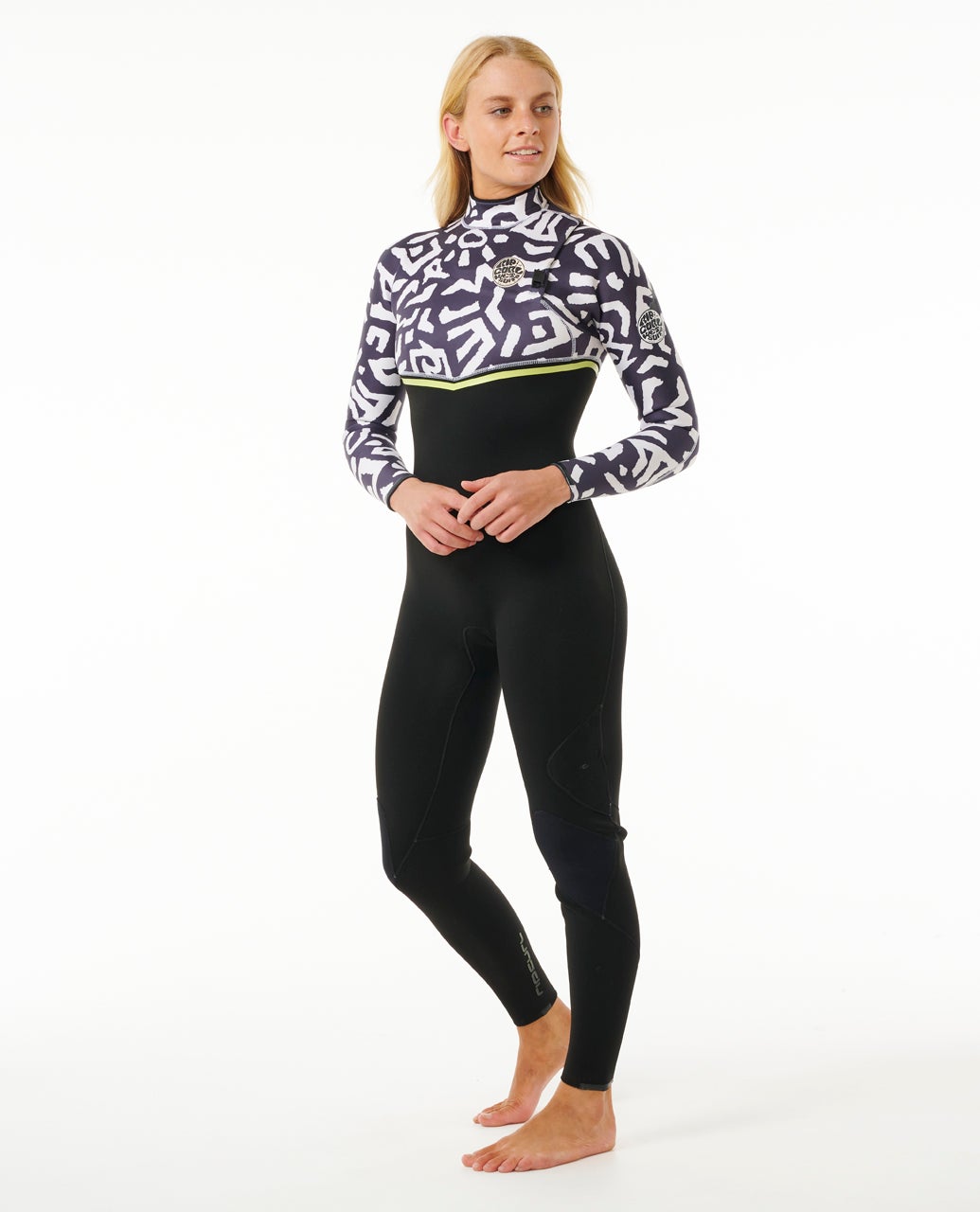 Sublimed Form Women Ebomb 3/2 Zip Free Sublimed Wetsuit – Rip Curl