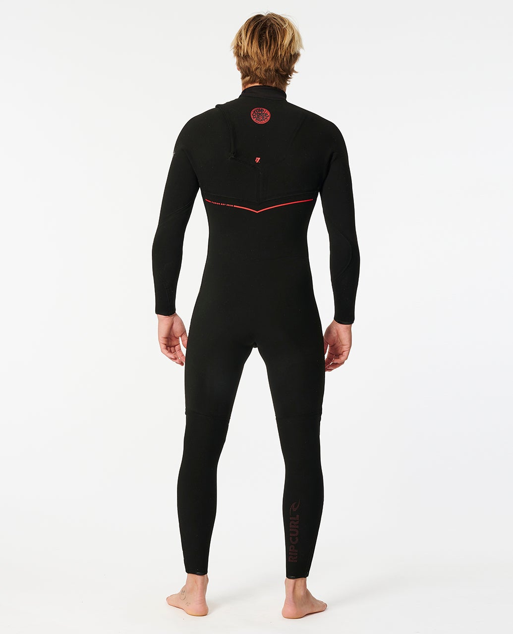 Flashbomb Fusion 3/2mm Zip Free Wetsuit Steamer – Rip Curl