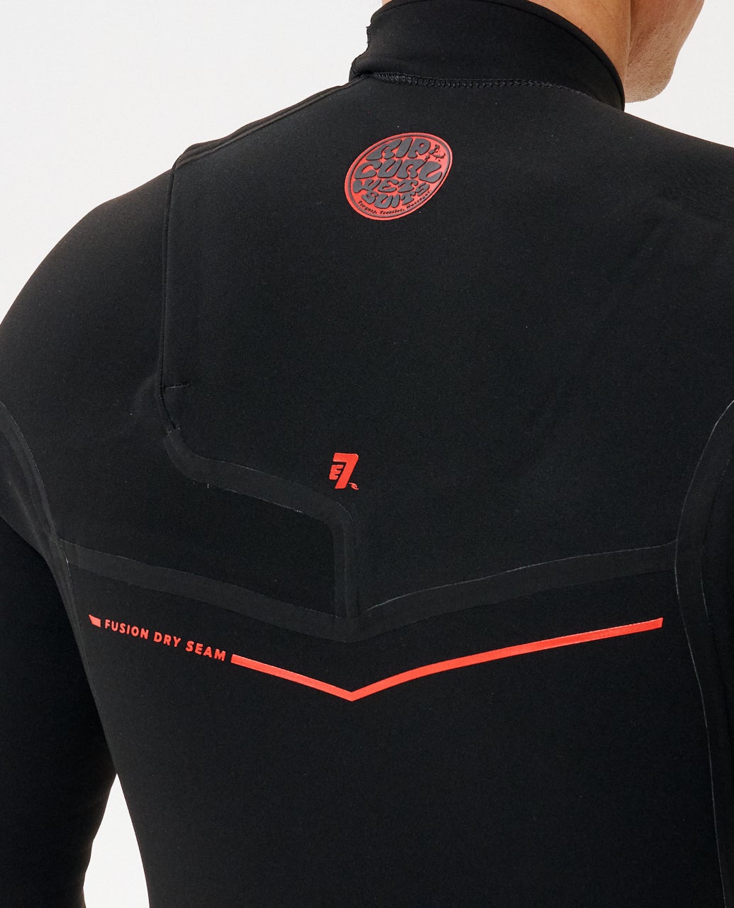 Traje Rip Curl F-Bomb Fusion Chest Zip 3/2 Negro