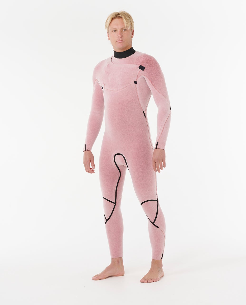 Traje Rip Curl F-Bomb Fusion Chest Zip 3/2 Negro, detalle