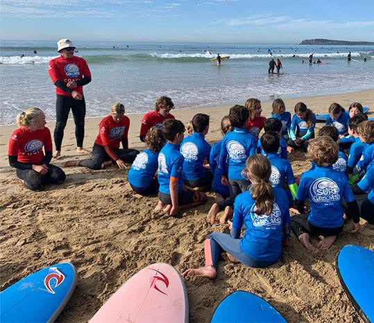 Surf Groms on the beach